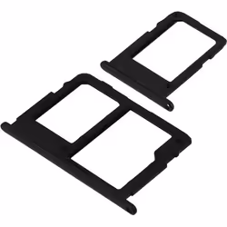 Tiroir SIM - AVIZAR - Samsung Galaxy J5 2017 - Noir - 2x carte nano SIM + microSD - Remplacement