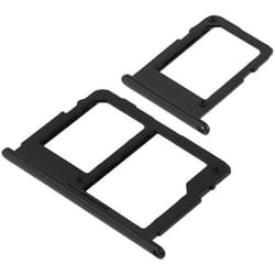 Tiroir SIM - AVIZAR - Samsung Galaxy J3 2017 - Noir - 2x nano SIM + microSD - Remplacement facile