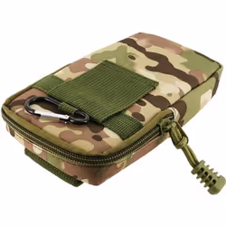 Pochette Smartphone - AVIZAR - Universel - Vert kaki - Semi-rigide - Mixte