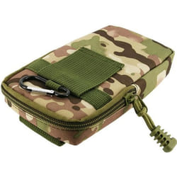 Pochette Smartphone - AVIZAR - Universel - Vert kaki - Semi-rigide - Mixte