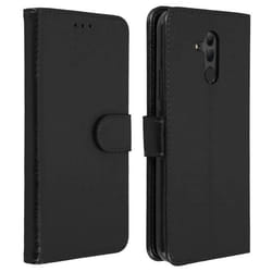 Housse - AVIZAR - Mate 20 Lite - Portefeuille - Silicone gel - Noir