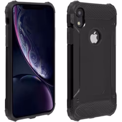 Coque iPhone XR - AVIZAR - Defender II - Protection Antichocs - Antichute 180m - Noir