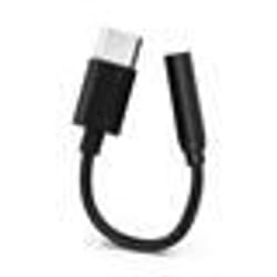 Adaptateur audio - Noir - USB Type C vers Jack 3.5 mm - Compact - Léger - Connecteur USB Type C