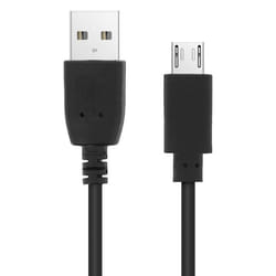 Câble USB vers Micro-USB - AVIZAR - Quick Charge 2.0 - 12m - Noir - Charge & Synchronisation
