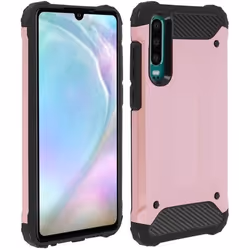 Coque - AVIZAR - Huawei P30 - Protection Hybride - Antichoc - Rose Gold