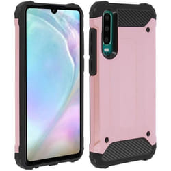 Coque - AVIZAR - Huawei P30 - Protection Hybride - Antichoc - Rose Gold