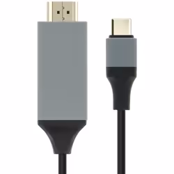 Câble USB-C HDMI - WIWU - 2m - Ultra HD - Noir - Transmission vidéo et audio