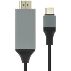 Câble USB-C HDMI - WIWU - 2m - Ultra HD - Noir - Transmission vidéo et audio