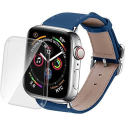 Protection écran en verre trempé 9H incurvé 3D pour Apple Watch 44mm - AVIZAR