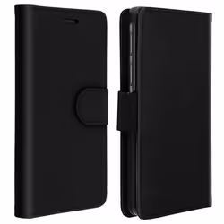 Étui Smartphone - AVIZAR - Universelle - Housse Portefeuille - Silicone - Noir