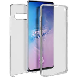 Coque de protection - Samsung - Galaxy S10 - Rigide - Silicone transparent - 360°