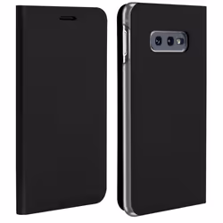 Housse pour Samsung Galaxy S10e Étui Porte-carte Coque Rigide Antichocs - noir