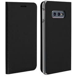 Housse pour Samsung Galaxy S10e Étui Porte-carte Coque Rigide Antichocs - noir