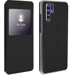 Housse - AVIZAR - Huawei P30 Pro - Coque Rigide - Étui Clapet à Fenêtre - Fonction Stand
