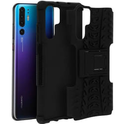 Coque Huawei P30 Pro Protection Hybride Antichoc Rigide Support Vidéo - Noir
