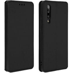 Housse - AVIZAR - Huawei P30 - Étui Folio Portefeuille - Éco-cuir - Noir