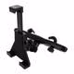 Support Tablette - Akashi - Fixation appui-tête - Rotatif 360° - Largeur 90-170 mm - Noir