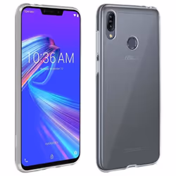 Coque - AVIZAR - Asus ZenFone Max M2 ZB633KL - Silicone Gel - Ultrafine - Transparent Blanc