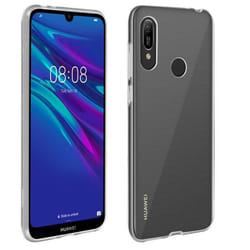 Coque - AVIZAR - Huawei Y6 2019 - Silicone Gel Souple - Ultra-fine - Transparent
