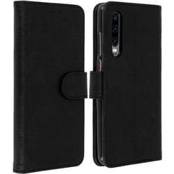 Housse Portefeuille - AVIZAR - Huawei P30 - Silicone Gel - Aimantée - Support Vidéo