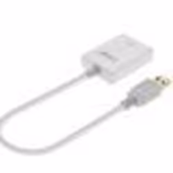 Adaptateur Vidéo - LinQ - USB 3.0 vers HDMI Femelle - Full HD 1920x1080 - Couleur Argent - 24g