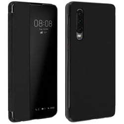 Étui - AVIZAR - Huawei P30 - Coque Rigide - Grande Fenêtre Translucide - Protection Intégrale