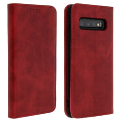 Avizar Folio Rotary - Samsung Galaxy S10 Rouge