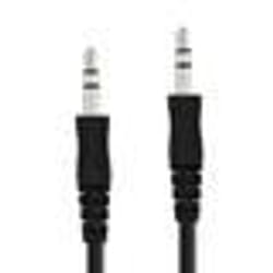 Câble Audio Auxiliaire Jack 3.5mm Mâle vers Mâle 3m - LINQ - Robuste et Flexible - Blindé