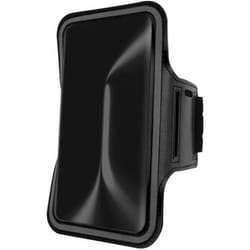 Brassard sport AVIZAR pour Smartphone Étui Anti-pluie Fenêtre Tactile Lanière Réglable Noir