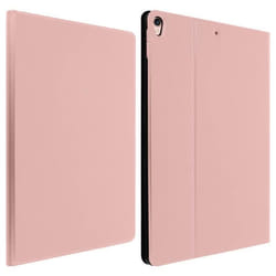 Housse iPad Air 2019 et Pro 10.5 - AVIZAR - Folio Rose Gold - Simili-cuir - Support Vidéo - Protection Intégrale