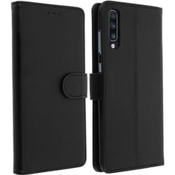 Housse pour Samsung Galaxy A70 - AVIZAR - Étui Porte-carte - Silicone gel - Aimantée - Support vidéo