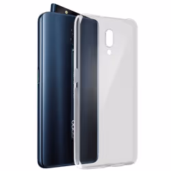 Coque - AVIZAR - Oppo Reno - Silicone Gel - Ultra-fine - Transparent Blanc