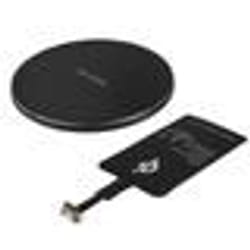 Chargeur Qi - Non spécifié - USB Type C - Charge rapide - Charge sans fil - Noir