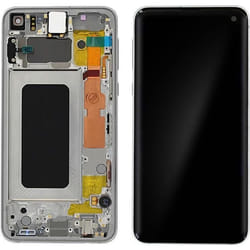 Afficheur LCD - Samsung - Galaxy S10e - Blanc Prisme - Remplacement décran - 55 pouces