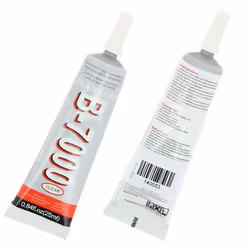 Colle B-7000 - AVIZAR - Remplacement LCD - Embout de précision - Résistante à leau - 25 ml