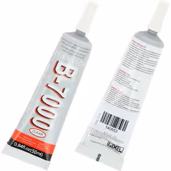 Colle - AVIZAR - B-7000 - 50ml - Remplacement LCD - Embout de précision - Résistante à leau