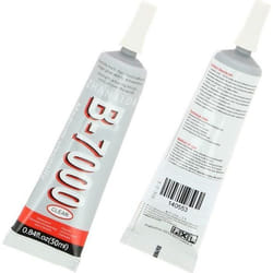 Colle - AVIZAR - B-7000 - 50ml - Remplacement LCD - Embout de précision - Résistante à leau
