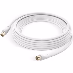 Câble Antenne TV - LinQ - Mâle Femelle - 5m - PVC - Connecteurs coaxiaux 9.5mm