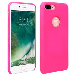 Coque de protection - AVIZAR - iPhone 7 Plus / 8 Plus - Silicone semi-rigide - Rose - Soft Touch