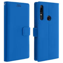 Housse - AVIZAR - Huawei P Smart Z - Éco-cuir - Support Vidéo - Porte carte bleu