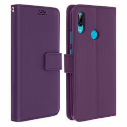 Housse - AVIZAR - Huawei P Smart 2019 / Honor 10 Lite - Éco-cuir - Violet - Souple