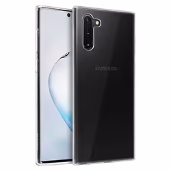 Coque - AVIZAR - Galaxy Note 10 - Silicone Gel Flexible - Ultra Fine - Transparent Blanc