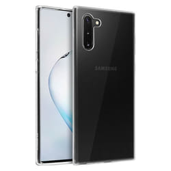 Coque - AVIZAR - Galaxy Note 10 - Silicone Gel Flexible - Ultra Fine - Transparent Blanc