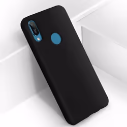 Coque de protection - AVIZAR - Huawei Y6 2019 - Silicone semi-rigide - Finition Soft Touch - Noir