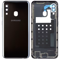 Cache batterie - Samsung - Galaxy A20e - Original - Façade arrière - Noir