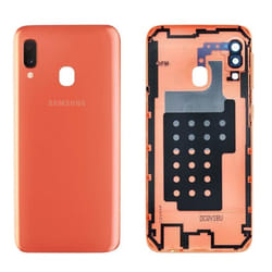 Cache batterie - Samsung - Galaxy A20e - Original - Rouge - 20 g
