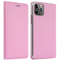 Housse iPhone 11 Pro Max - AVIZAR - Étui Folio - Rose - Coque Rigide - Protection Intégrale