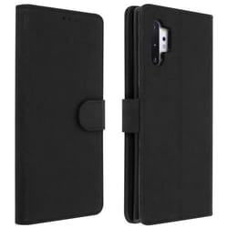 Étui - AVIZAR - Galaxy Note 10 Plus - Housse Intégrale - Porte-cartes - Fonction Support Vidéo