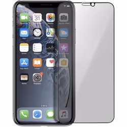 Film décran - AVIZAR - iPhone XR - Verre trempé - Anti-espion - Ultra-fin