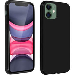 Coque - AVIZAR - iPhone 11 - Silicone Gel Flexible - Ultra Fine - Résistante Noir